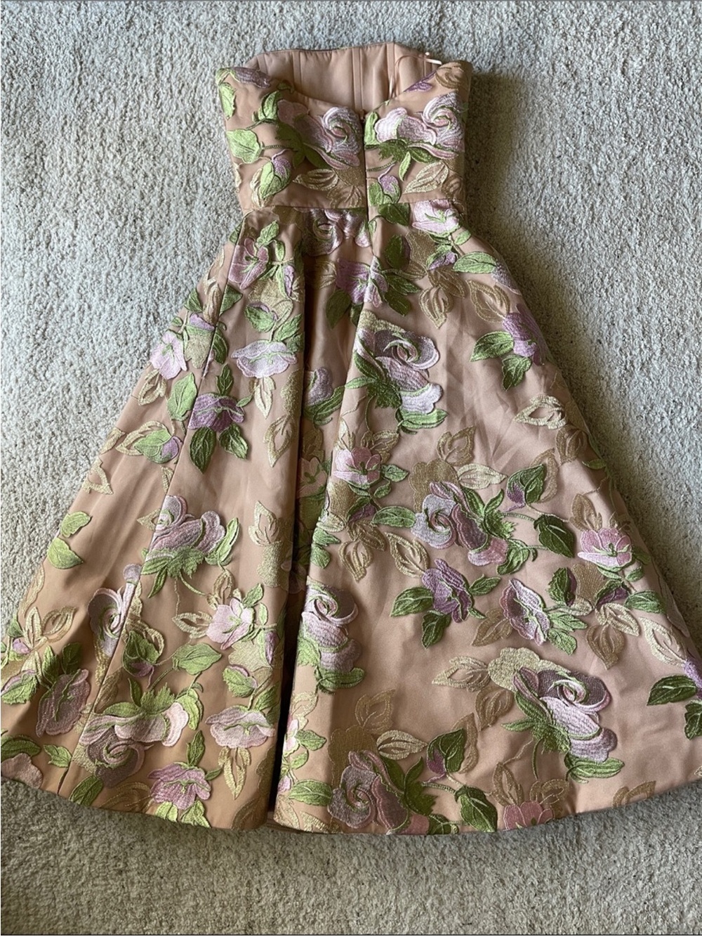 ✨NEW✨ Helsi Noemi Embroidered Floral
Strapless Cocktail Midi Dress - Picture 7 of 11